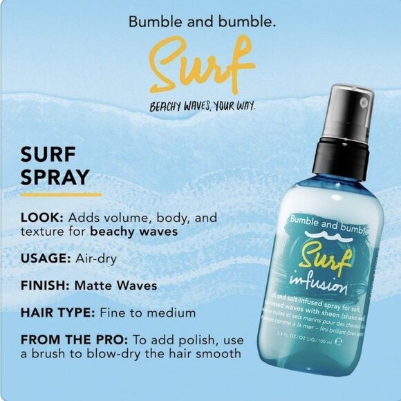 Bumble and Bumble Sea Salt Wave & Texturizing Spray - Picture 3 of 11